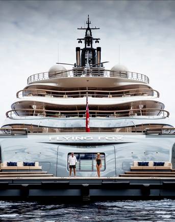 The Largest Yachts for Charter 