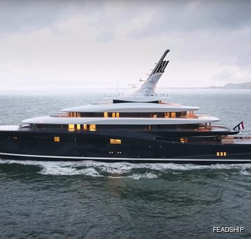 Watch: Feadship's groundbreaking largest yacht Project 821 completes first sea trials