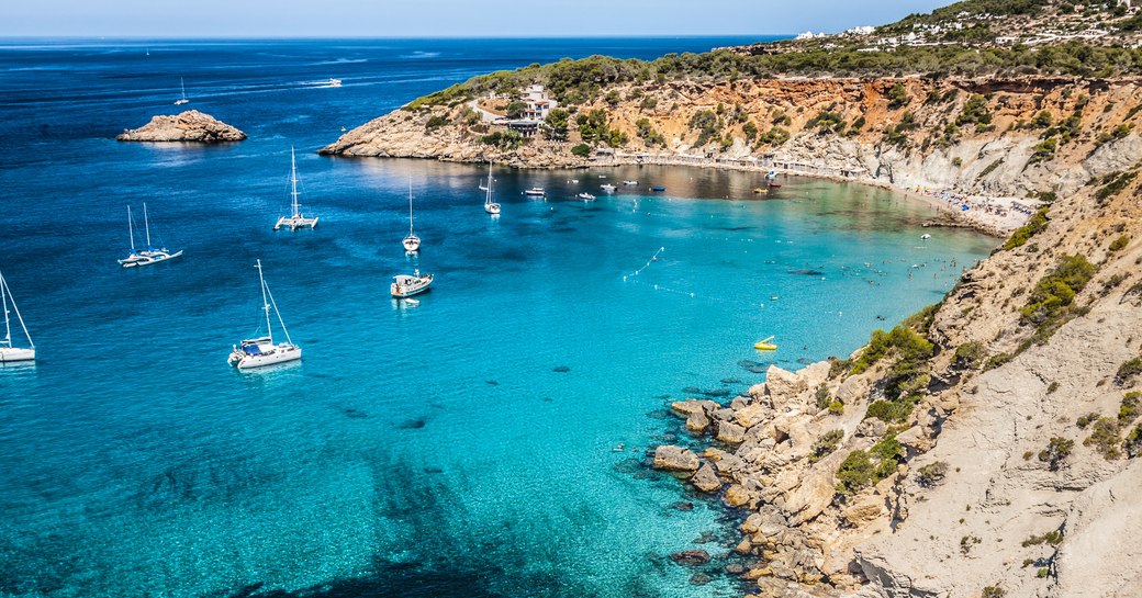 Cala Bassa in Ibiza, Balearics